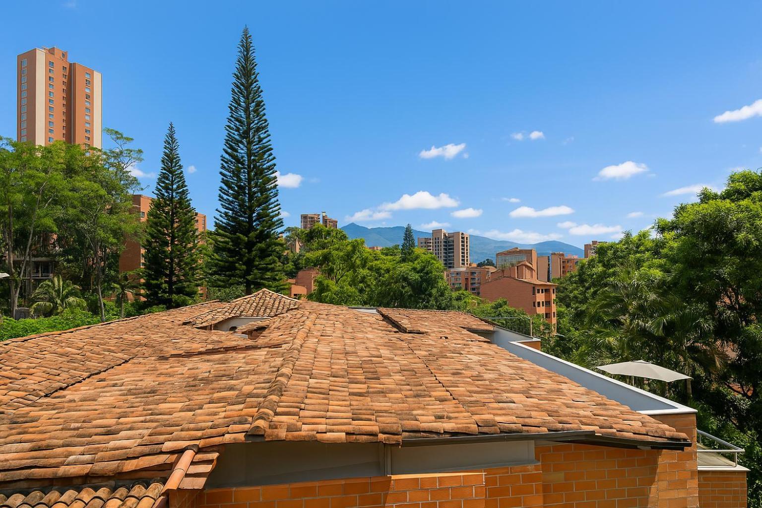 麦德林Loft Moderno En El Poblado Con Vista Y Parqueadero Mio Lofts公寓 外观 照片